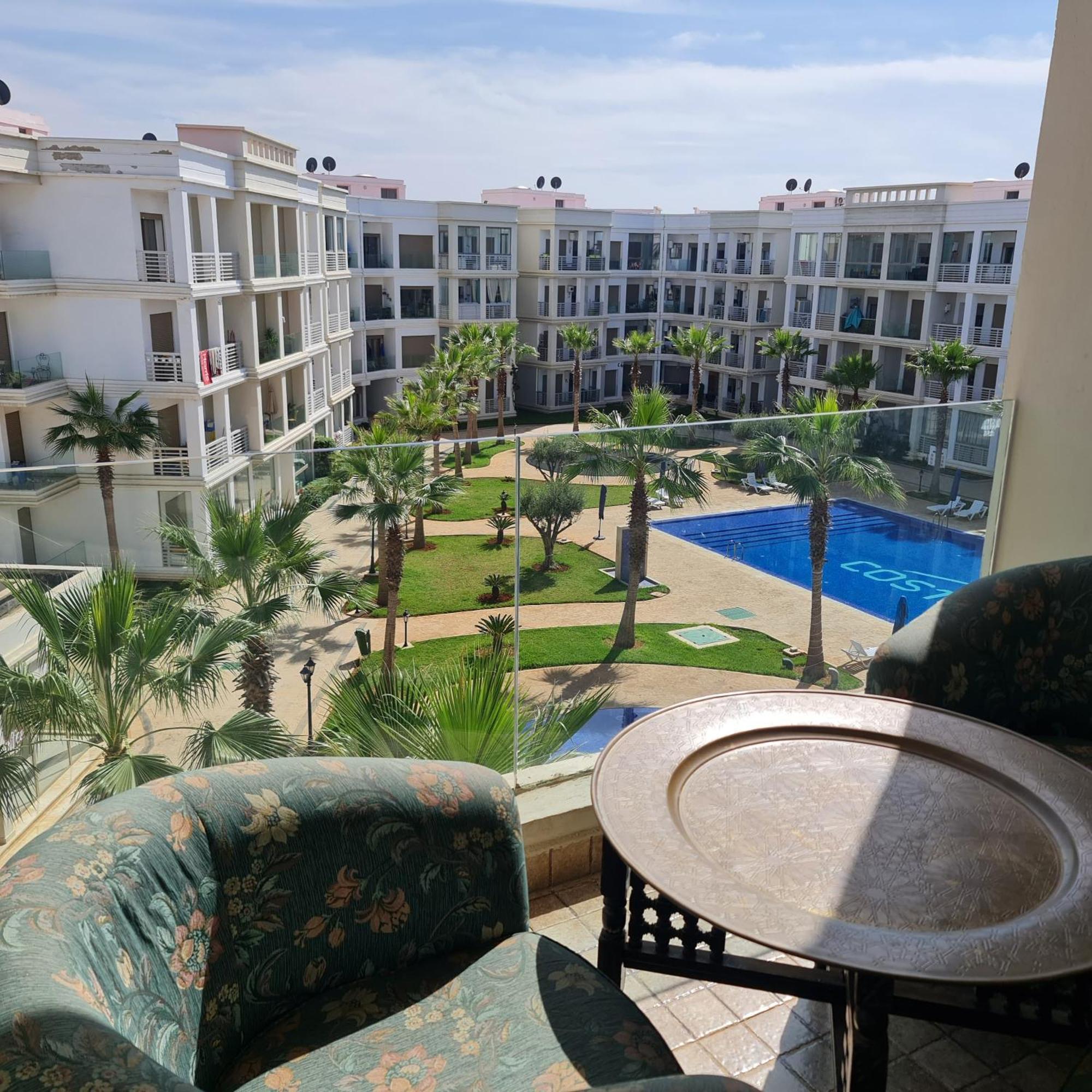 Costa Beach Lux Family Apartment With Pools Bouznika Dış mekan fotoğraf